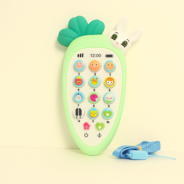 Kids Toy Phone Rabbit Face  (multicolour)