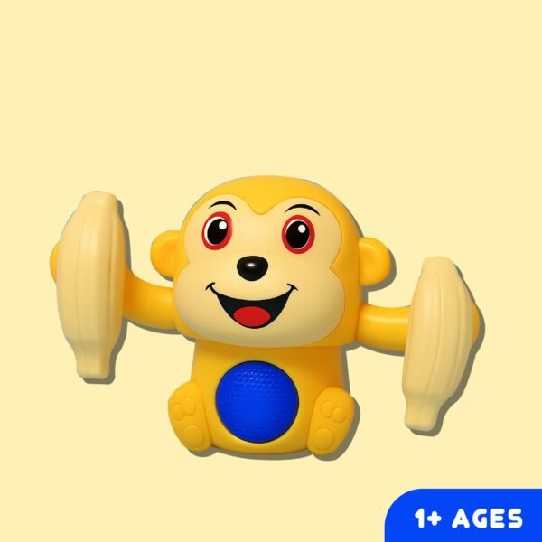 Dancing Monkey, Musical Toy for Kids Baby (Yellow)