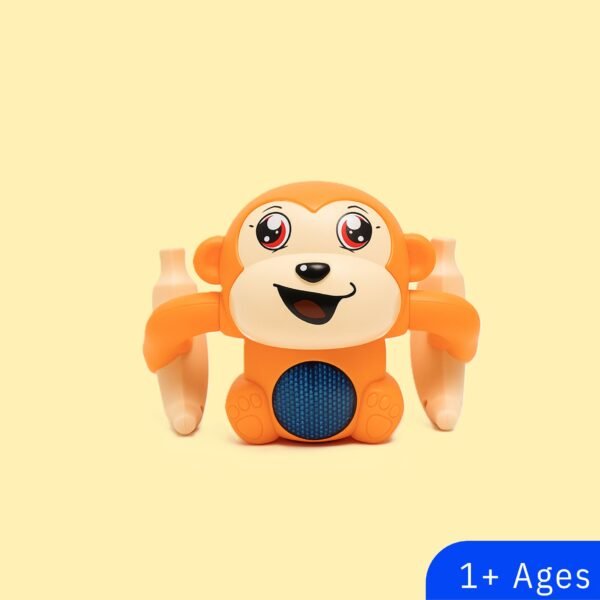 Dancing Monkey Musical Toy For Baby Kids (Orange)