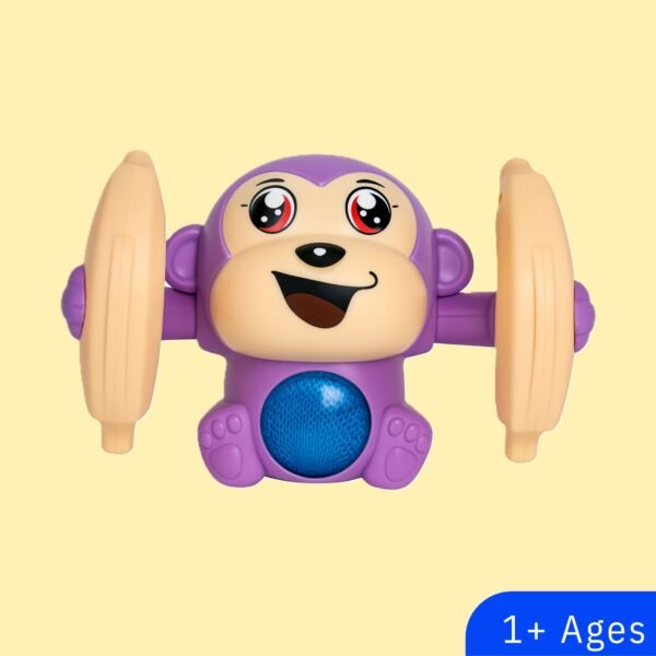 Dancing Monkey Musical Toy For Baby Kids (Purple )